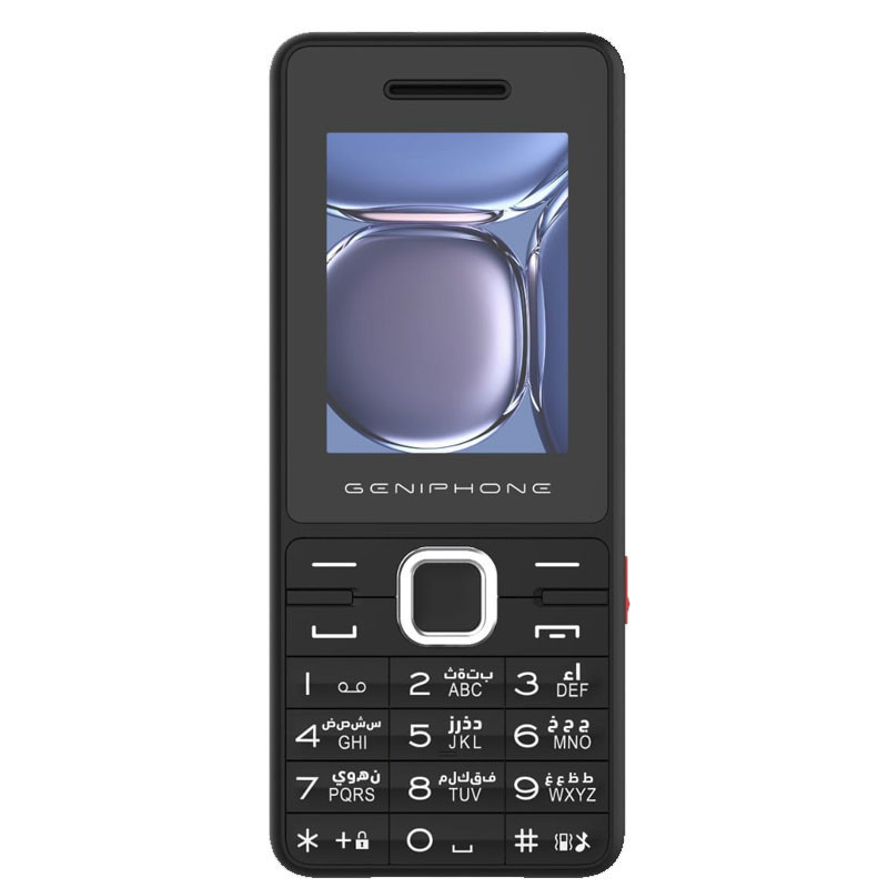 Téléphone Portable Geniphone A33 Noir