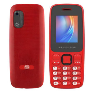 Téléphone Portable Geniphone A4 Mini Rouge