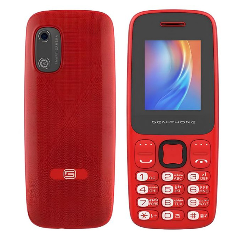 Téléphone Portable Geniphone A4 Mini Rouge