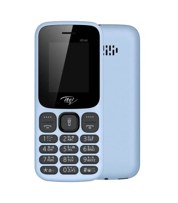 TÉLÉPHONE PORTABLE ITEL 2165 – BLEU CITÉ