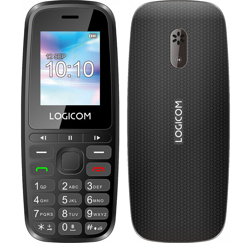 Téléphone Portable Logicom P197E Noir