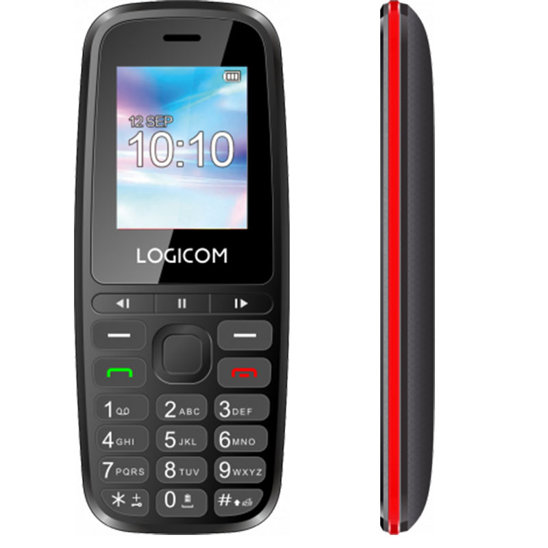 Téléphone Portable Logicom P197E Rouge