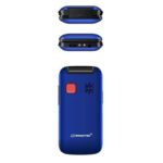 Téléphone Portable Smartec F1 Flip Bleu