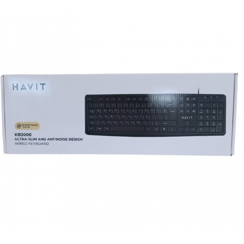 Clavier Havit Ultra Slim HV-KB206 Noir