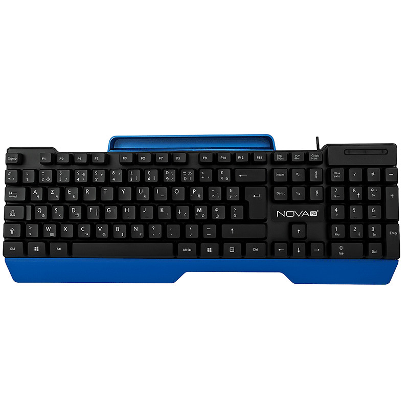Clavier NovaTech Slim NT-K8173S Noir