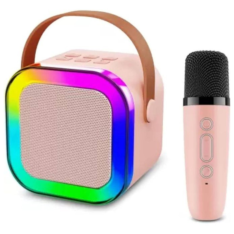 Haut Parleur Bluetooth K12 5W Avec Microphone Rose
