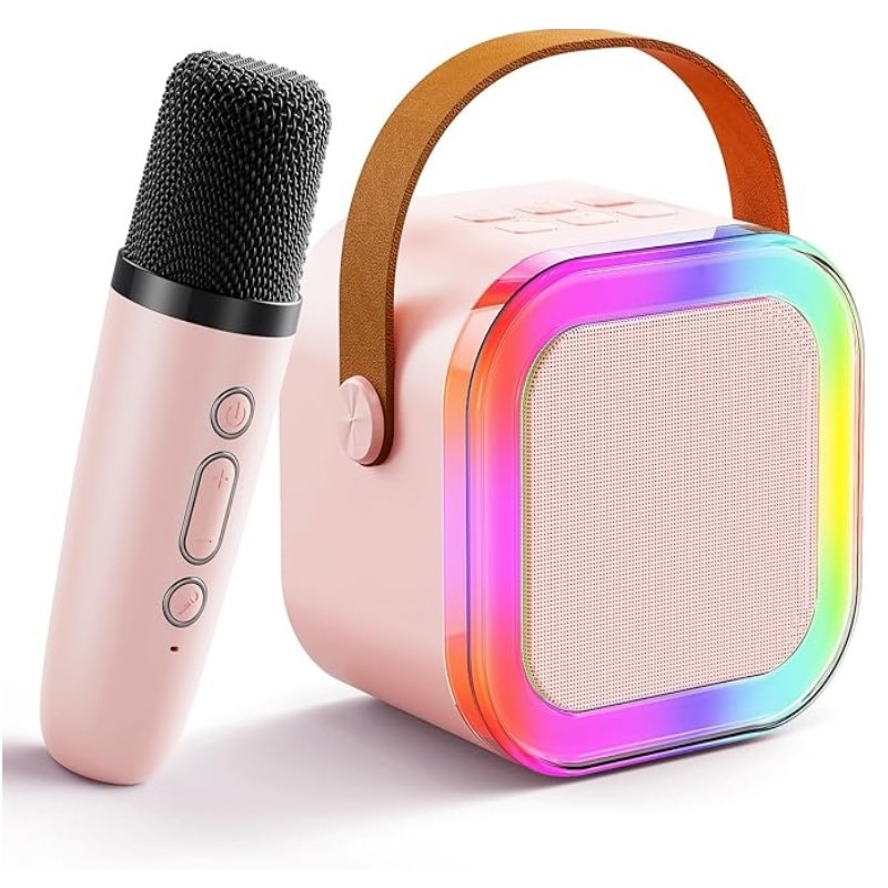 Haut Parleur Bluetooth K12 5W Avec Microphone Rose