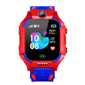 Montre Connectée Pour Enfants Smart 2030 Avec Traceur GPS – Rouge & Bleu