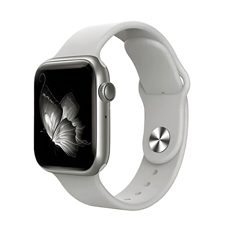 Montre Connectée W26 Pro Max Série 8 + Earbuds Silver