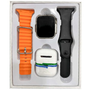 Montre Connectée W26 Pro Max Série 8 Noir et Orange