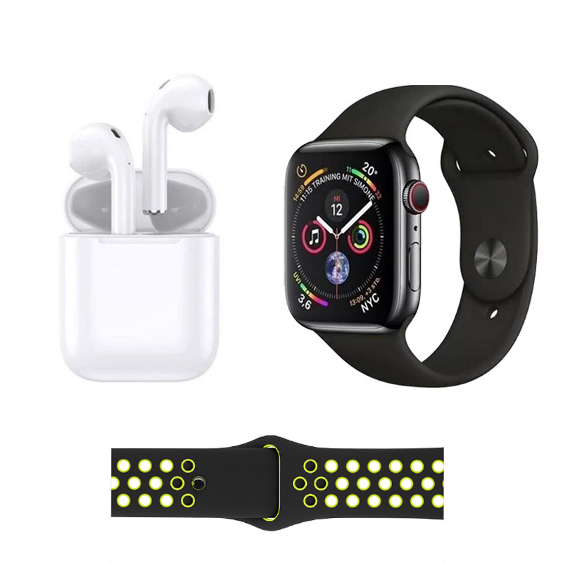 Montre Connectée W26 Pro Max Série 8 Noir et Vert