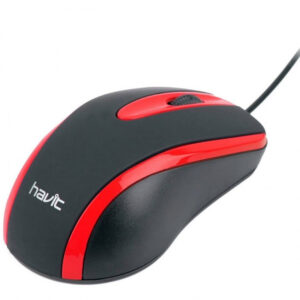 Souris Optique Havit MS753 – Noir & Rouge
